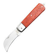 DELI σουγιάς DL0060 με ξύλινη λαβή πτυσσόμενος 200mm καφέ