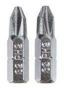 DELI σετ μύτες κατσαβιδιού DL251002 μαγνητικές PH2x25mm 2τμχ