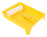 DELI σετ βαφής DL509703 ρολό/λαβή/σκάφη ακρυλικό 12mm 230mm 3τμχ