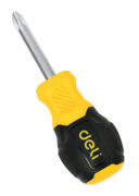 DELI κατσαβίδι σταυρωτό DL636038N με αντιολισθητική λαβή μαγνητικό PH2x38mm