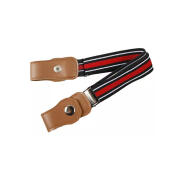 Παιδική Ελαστική Ζώνη Χωρίς Πόρπη Χρώματος Κόκκινο - Μαύρο SPM DYN-5056174873884