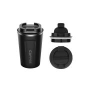 SPM Ποτήρι Θερμός 380 ml Χρώματος Μαύρο DYN-5059059078084