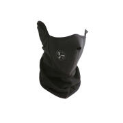 SPM DYN-Mask BLACK Αντιανεμική Μάσκα Προσώπου Neoprene Fleece με Ρυθμιζόμενη Εισροή Αέρα Χρώματος Μαύρο