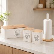 ORIANA FERELLI ΣΕΤ 4τεμ. ΣΚΕΥΗ ΚΟΥΖΙΝΑΣ KITCHEN TREND/BEIGE