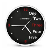 Ρολόι Τοίχου Χρώματος Λευκό Esperanza Prague EHC014W