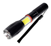 ESPERANZA φορητός φακός LED EOT070 250lm IPX3 zoom με μαγνήτη μαύρος