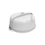 ECO PLAST ΣΚΕΥΟΣ ΚΕΙΚ Φ37cm ΑΠΟΘΗΚΕΥΣΗ με ΚΑΠΑΚΙ CHROME 0991