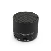 Mini Φορητό Ηχείο Bluetooth Ritmo 3W RMS με MP3 Player και Υποδοχή MicroSD Χρώματος Μαύρο Esperanza EP115K