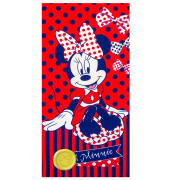 Παιδική Πετσέτα Θαλάσσης Χρώματος Κόκκινο Minnie Disney ER4356