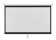 BRATECK οθόνη προβολής projector τοίχου/οροφής ESBA100 221x124cm 16:9/100" πτυσσόμενη