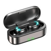 Ασύρματα Ακουστικά Bluetooth με Βάση Φόρτισης S9 TWS SPM F9-Mini-Black