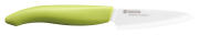 Kyocera Μαχαίρι Ξεφλουδισματος με Λευκή Κεραμική Λάμα και Πράσινη Λαβή 7,5cm.