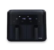 H.Koenig Διπλή Φριτέζα Αέρος 9lt 2x4,5lt FRY900 Μαύρη