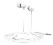 CELEBRAT earphones με μικρόφωνο G4 3.5mm σύνδεση Φ10mm 1.2m λευκό