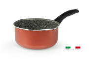Flonal Κατσαρολάκι αντικολλητικό Pepita Granit 16cm με λαβή βακελίτη