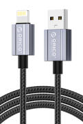 ORICO καλώδιο Lightning σε USB GQA12 2.4A 480Mbps 1m μαύρο