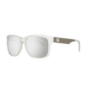 Ανδρικά Γυαλιά Ηλίου με Πλαστικό Σκελετό και Φακούς Καθρέπτη Χρώματος Ασημί Guess GU6760-21C-57