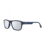 Ανδρικά Γυαλιά Ηλίου με Πλαστικό Σκελετό και Φακούς Καθρέπτη Χρώματος Ασημί Guess GU6802-L16-56