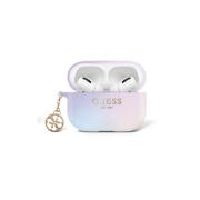 Guess "4g Charm" Collection Θήκη Σιλικόνης σε Μωβ χρώμα για Apple AirPods 3