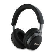 Guess Metal Script Logo Bluetooth ANC/ENC Headphones (Black - GUBHC22PSFCSMK)