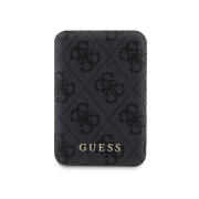 Guess 4G Leather Metal Logo Magsafe Powerbank 5000mAh 15W - Black