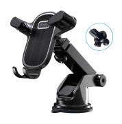 CELEBRAT βάση smartphone αυτοκινήτου HC-08 ταμπλό & αεραγωγών μαύρη