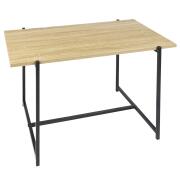 Τραπεζάκι Σαλονιού από Ξύλο & Μέταλλο 80 x 45 x 50 cm HD0182 Home Deco Factory