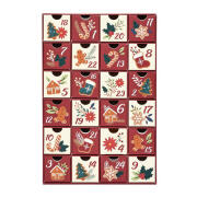 Χριστουγεννιάτικο Χάρτινο Advent Calendar 22 x 5 x 32.5 cm Home Deco Factory HD1960