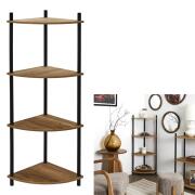 Home Deco Factory Γωνιακή Ραφιέρα 4  Επιπέδων HD7307
