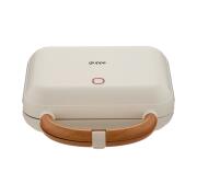 Gruppe Τοστιέρα με Αποσπώμενες Πλάκες HDWM201A 900W Ivory-Wood