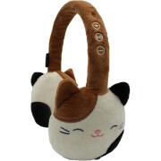 Lazerbuilt Squishmallows Cam the Cat – Λούτρινα Ασύρματα Παιδικά Ακουστικά με Μικρόφωνο