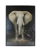Heinner Κορνίζα Τοίχου με Ρολόι 70x100cm Elephant HR-FA911-70/100