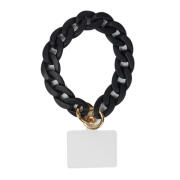 Αλυσίδα Κινητού για τον Καρπό 30 cm Χρώματος Μαύρο Be Mix HT0018 HT0018-Black