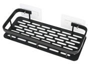 HOME USE ράφι τοίχου HUH-0162 μεταλλικό 30x5x13cm μαύρο