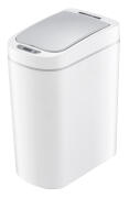 HOME USE κάδος απορριμμάτων HUH-0255 με φωτοκύτταρο 7lt λευκός