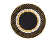 Maxwell & Williams Πιάτο Γλυκού/ Φρούτου 19,5cm Regency Teas & C'S Πορσελάνης Μαύρο Σε Συσκευασία Δ