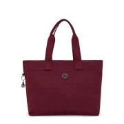 Kipling Τσάντα ώμου Colissa Up Maroon Tile Jacquard