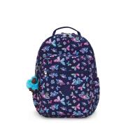 Kipling Σακίδιο Πλάτης για Laptop 15" Seoul Butterfly Fun