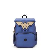 Kipling Wonder Woman Σακίδιο Πλάτης City Zip S Wonder Blue