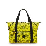 Kipling Smiley Τσάντα tote Large Art M Yellow Fun Ball