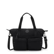 Kipling Τσάντα ώμου New Art Duo Pocket Infinite Black