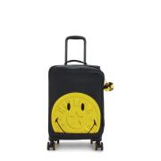 Kipling Smiley Βαλίτσα καμπίνας 53cm Spontaneous S Yellow Fun Black