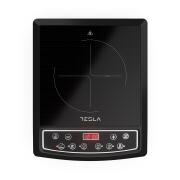 Tesla Επιτραπέζια Εστία Επαγωγική Μονή Μαύρη