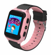 INTIME GPS Παιδικό ρολόι χειρός IT-027 SOS βηματομετρητής ροζ