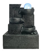 Συντριβάνι Feng Shui JK-180-021 φωτιζόμενο 20 x 16 x 28cm