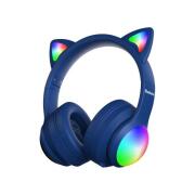 Kiddoboo Delulu Bluetooth Headphones DiscoBeats Blue