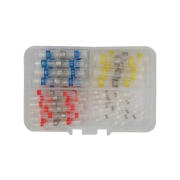 Kraft&Dele Σετ Θερμοσυστελλόμενα Μονωτικά Καλωδίων με Κασσίτερο σε Κασετίνα 50 τμχ Kraft&Dele KD-10489