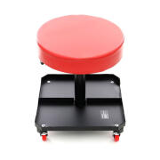 Kraft&Dele Περιστρεφόμενο Κάθισμα Εργασίας με Ροδάκια KD-376