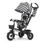 KinderKraft Τρίκυκλο Παιδικό Ποδήλατο - Καρότσι  Aveo Χρώματος Μαύρο