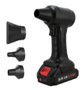 KINZIR ηλεκτρικό air duster AD47 400W 10000mAh μαύρο